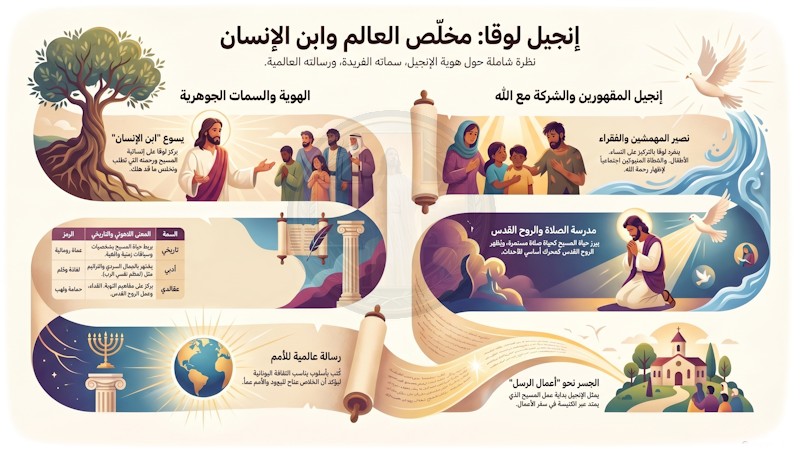 إنجيل لوقا: دراسة شاملة عن إنجيل المسيح المخلّص للجميع