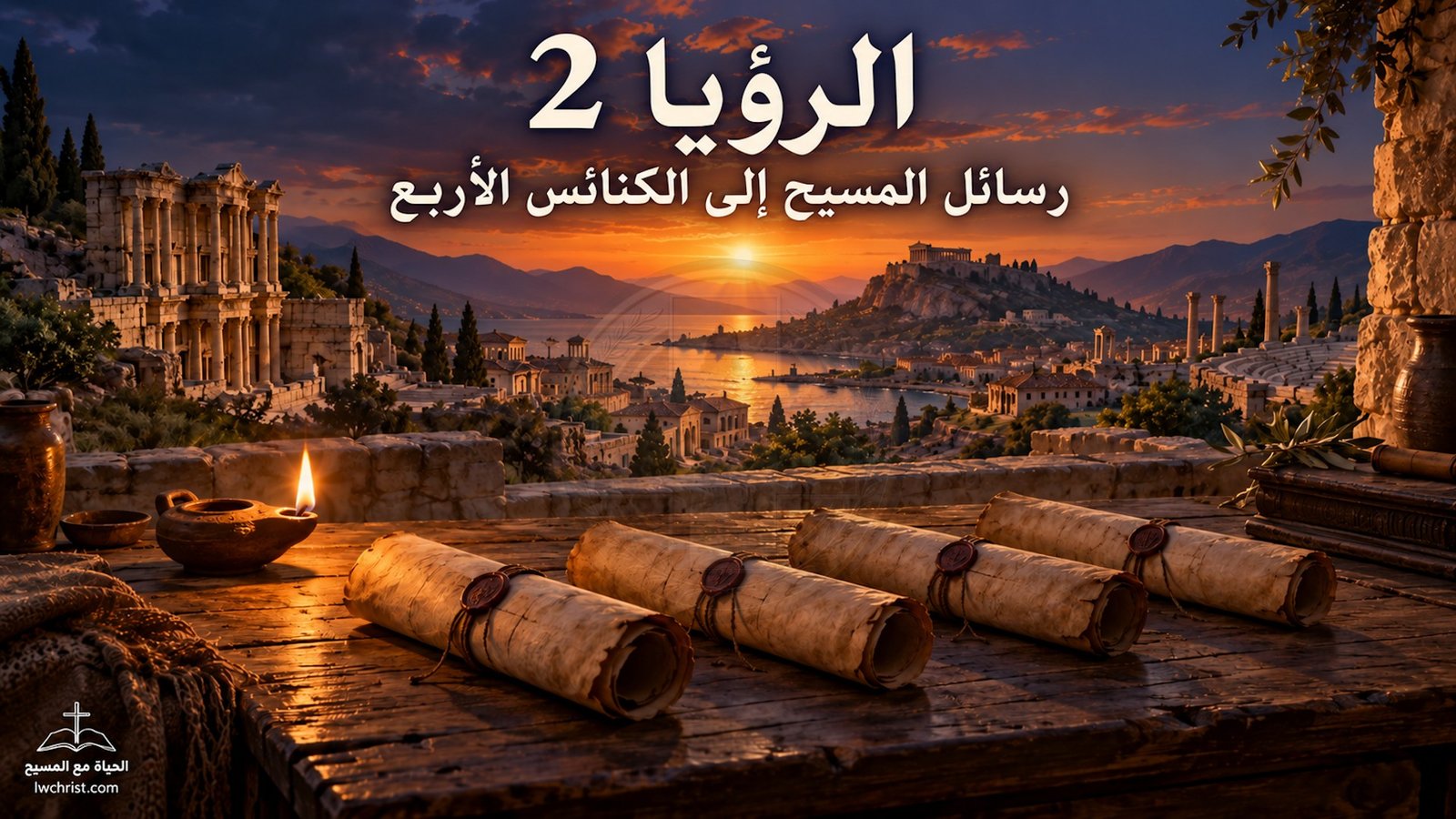 الرؤيا 2: رسائل المسيح إلى أفسس وسميرنا وبرغامس وثياتيرا - ارجع إلى محبتك وتمسك بإيمانك (شرح وتفسير كامل)
