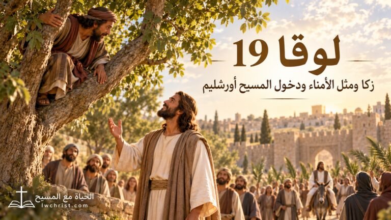 لوقا 19: زكا ومثل الأمناء ودخول المسيح أورشليم — الملك الذي يطلب الضال ويكافئ الأمانة (شرح وتفسير كامل) 5 لوقا 19: زكا ومثل الأمناء ودخول المسيح أورشليم — الملك الذي يطلب الضال ويكافئ الأمانة (شرح وتفسير كامل)